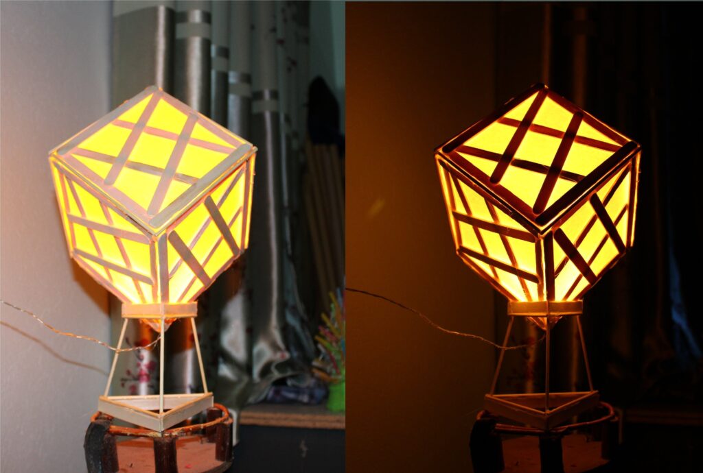 cubo luminaria